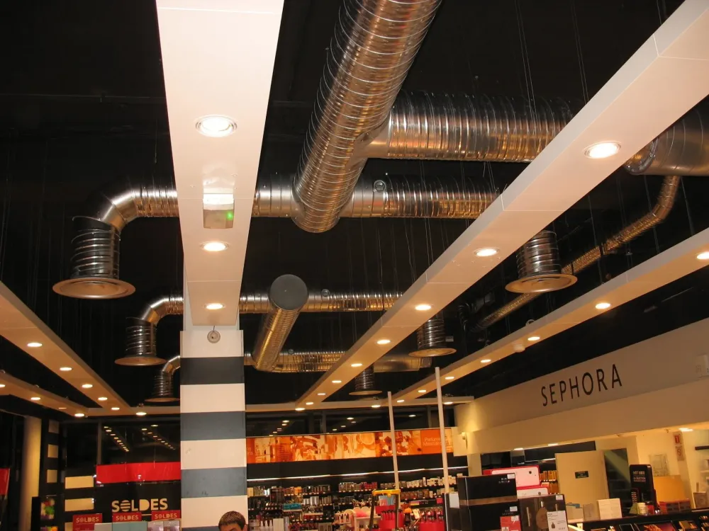 pose de ventilation tertiaires à Lorient